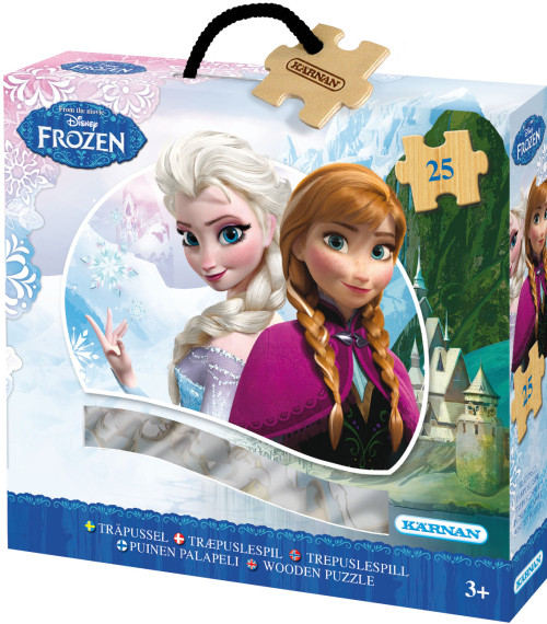 Disney Frozen, Träpussel, 25 bitar