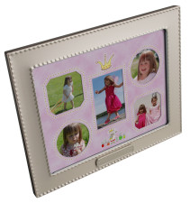 Dacapo, Fotoram, Prinsessa, Silver/Rosa
