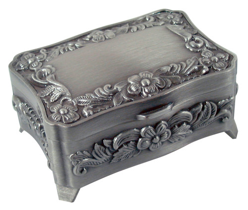 Dacapo, Smyckeskrin med rosdekor, Silver