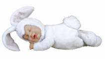 Anne Geddes, Docka, Bunny Snow, 23 cm