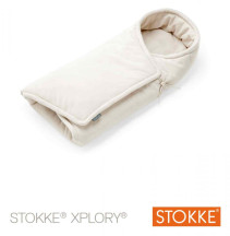 Stokke, Åkpåse, Fleece, Beige