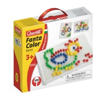 Quercetti, FantaColor, Pegart tavla med 100 peggar