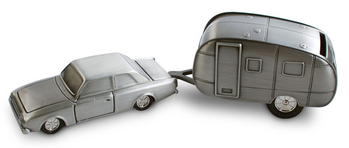 Dacapo, Sparbössa, Bil med husvagn, Silver