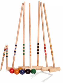 Krocket för 6 spelare, 89 cm