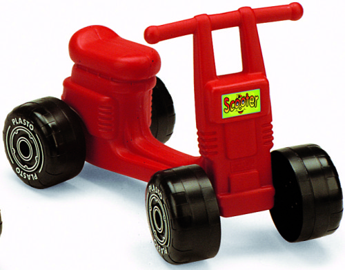 Plasto, Scooter, Röd