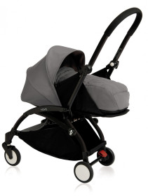 BABYZEN, Liggvagn, YOYO+, Svart/Grå