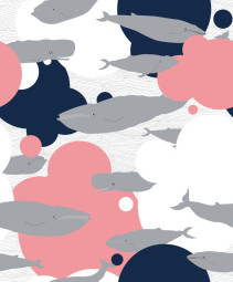Fondvägg, Fondvägg, Just another swim pink