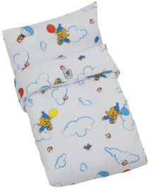 Rätt Start, Bamse, Påslakanset, Spjälsäng, Vit