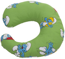 Rätt Start, Smurfarna, Amningskudde, Grön