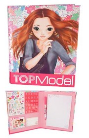 TOPModel, Mapp med Skrivartiklar, Rosa