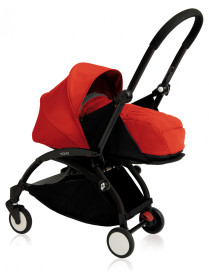 BABYZEN, Liggvagn, YOYO+, Vit/Röd