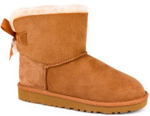 Uggs, Boots, Bailey Bow, Chestnut