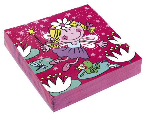 Funky Fairy, Servett, 33×33 cm, 20 st