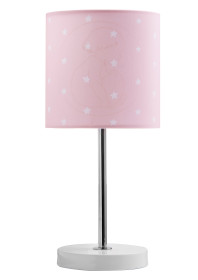Kids Concept, Barnkammaren, Bordslampa, Rosa