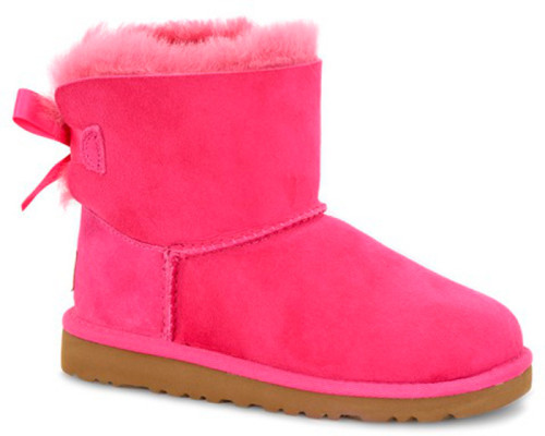 Uggs, Boots, Bailey Bow, Cerise