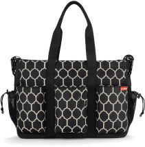 Skip Hop, Skötväska, Duo Double, Onyx Tile