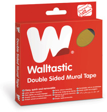 Walltastic, Dubbelhäftande tejp till motivtapet
