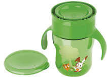 Philips Avent, Magic mugg med tiltpip, 260 ml, Grön