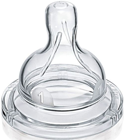 Philips Avent, Airflex Dinapp, 0 m+ / 1 hål, 2-pack
