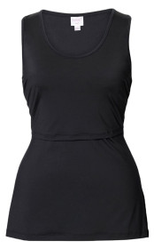 Boob, Amningslinne för träning, Fast Food Sport Singlet, Black