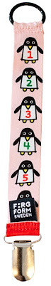 Färg & Form, Penguin Pals, Napphållare, 24 cm, Rosa