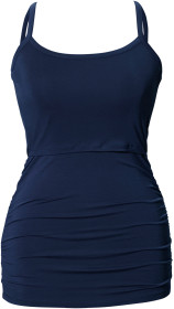 Boob, Amningstopp, Ruched Singlet, Navy