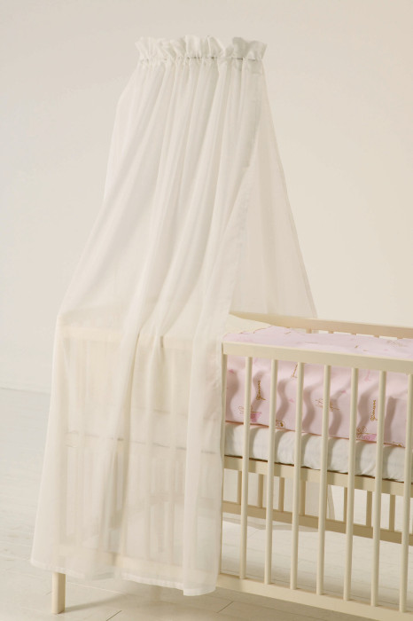 Baby Dan, Sänghimmel, Voile Vit