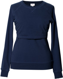 Boob, Amningströja, B-Warmer Sweatshirt, Navy