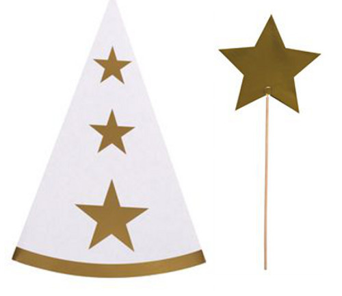 Stjärngosseset, Vit, One Size
