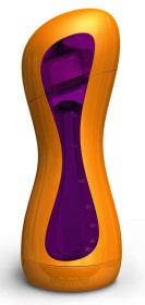 Iiamo, Nappflaska, Go, Orange/lila