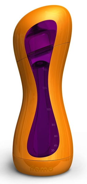 Iiamo, Nappflaska, Go, Orange/lila