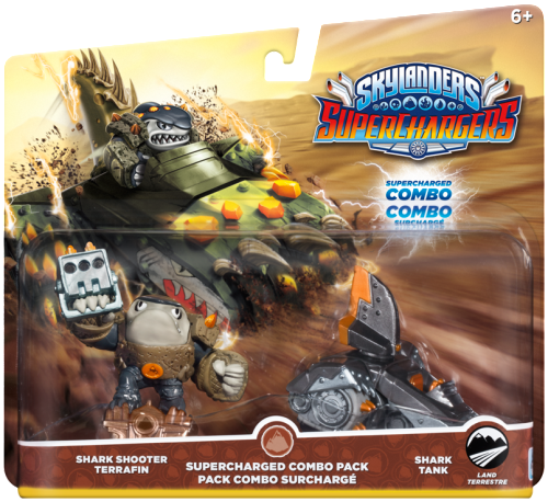 Skylanders SuperChargers, Duo Pack, Terrafin/Shark Tank