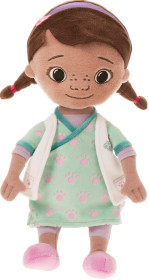 Disney Doc Mcsstuffins, Mjuk docka i läkarkläder, 25 cm