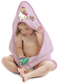 Hello Kitty, Badcape, 75×75 cm