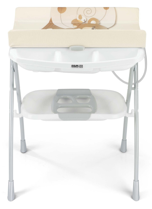 Cam, Skötbord, Volare vit dyna med nallebjörn