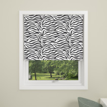 Debel, Rullgardin, Mörkläggande, Zebra, 120×175 cm