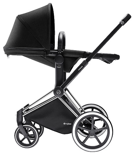 Cybex, Priam, 2-i-1 Liggdel/Sittdel, 2016, Happy Black