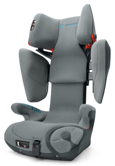 Concord, Bältesstol, Transformer XB, 15-36 kg, Stone Grey