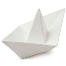 Goodnight Light, Lampa, Origami Boat, Vit
