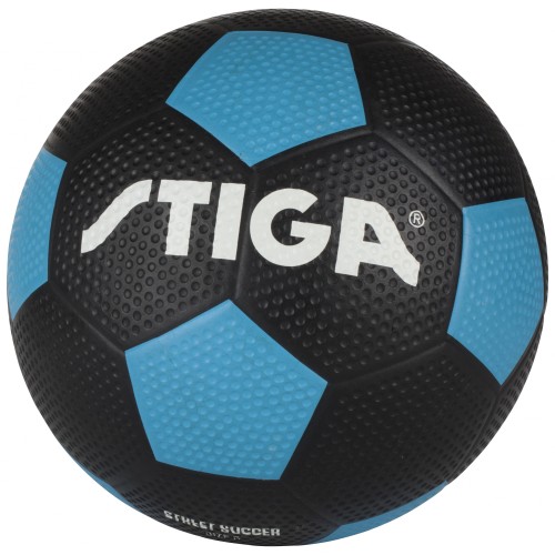 Stiga, Gummifotboll för spel på gatan, Svart/Blå