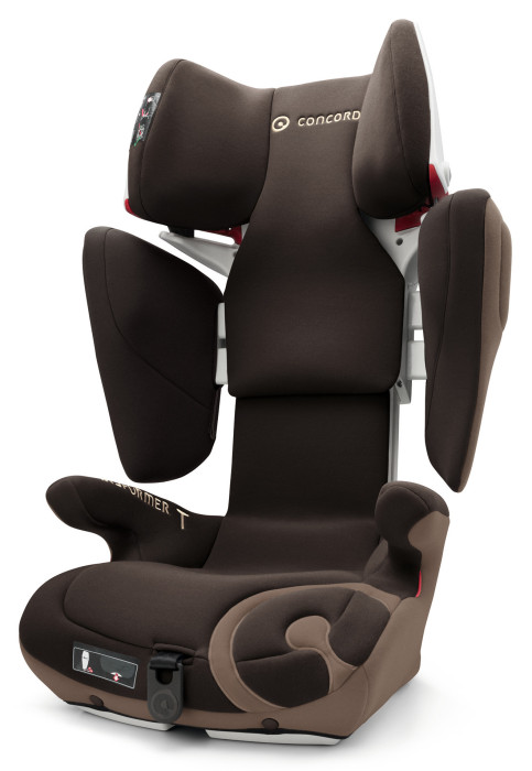 Concord, Bältesstol, Transformer T, 15-36 kg, Chocolate Brown
