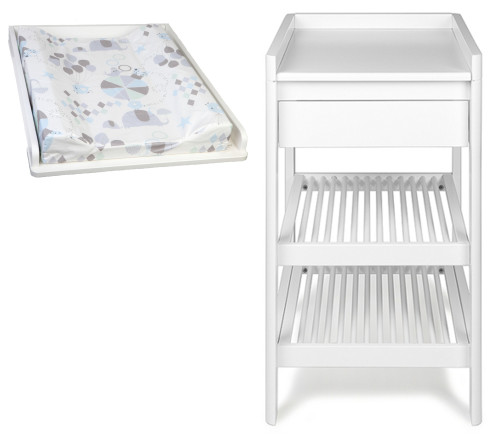 Troll, Skötbord, Lukas + NG Baby, Skötbädd, Circus, Blå, Paket