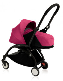 BABYZEN, Liggvagn, YOYO+, Svart/Rosa
