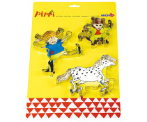 Micki, Pippi Långstrump, Bakformar, 3 olika