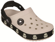Crocs, Tofflor, Star Wars Stormtrooper, White/Black