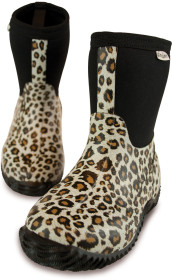 Vincent, Boots, Leopard, Svart