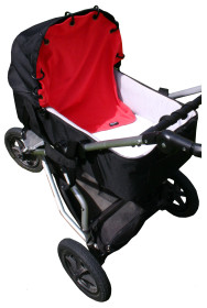 AddBaby, Barnvagnsskydd, Röd