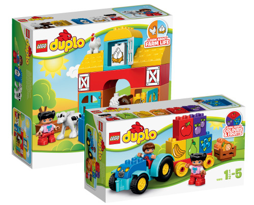 LEGO DUPLO My First, Min första bondgård + Min första traktor, Paket