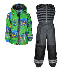 Lindberg, Regnset m. fleecefoder, Jönköping, Green