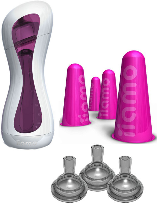 Iiamo, Flaska med tillbehör, Rosa, Paket
